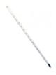 Thermometer, Blue Liquid, -20 to 150°C, Total Immersion, encapsulated in FEP, 12in
