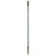 Thermometer, Blue Liquid, -30 to 120°F, Partial Immersion w/Armor, 12in