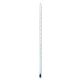 Thermometer, Blue Liquid, -4 to 230°F, Partial Immersion, 12in