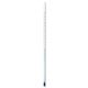 Thermometer, Blue Liquid, 0 to 300°F, Partial Immersion, 12in