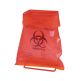Biohazard Bags, PP 8x12in (203x305mm), Red
