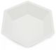 Hexagonal Weigh Boat, X-Large Anti-static, White