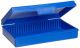 Microscope Slide Box, 25-Place, Blue