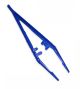 Forceps Plastic pk6, Blue