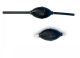 Rubber Bulb 85mL Without Tubing, Black