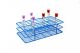 Coated Wire Tube Rack 13-16mm 6x12 Format, Blue