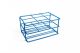 Coated Wire Centrifuge Bottle Rack 55-60mm 2x3 Format, Blue