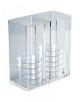 Petri Dish Dispenser Acrylic, Clear