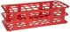 Fold & Snap Tube Rack 21mm 40-Place, Red