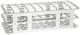 Fold & Snap Tube Rack 21mm 40-Place, White