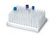 Peg Tube Rack 96-Place, 10-13mm, White