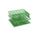 OneRack® Tube Rack Half POM 13mm 36-Place, Green