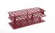 OneRack® Tube Rack Full POM 20mm 40-Place, Magenta