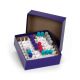 Cardboard Cryogenic Tube Storage Box & Lid, 50mm, Blue