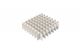 Cardboard Cryogenic Freezer Box Partition/Divider 64 Well (8 x 8), White