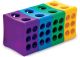 Rota-Rack® Rotating 4-Way Tube Rack, Large Tubes, Assorted