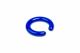 Vinyl-Coated Lead Rings (inCin shape), fits 125 to 500 mL, Blue