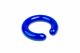 Vinyl-Coated Lead Rings (inCin shape), fits 500 to 2000 mL, Blue