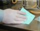 Chemically resistant, highly absorbent green quilted bench wipe, approx. 5x4.5 inch, 500/cs, CTN500