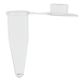 0.2ul single PCR Tubes, Clear, Thin Wall, Frosted Flat Cap, 1000/pk, 10 pks/cs CS10000