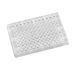 96 shallow well Polypropylene, Round Bottom raised rim 270 uL