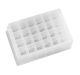 24 Square Well, 10mL/well, Polypropylene Plate, Round Bottom