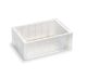 8 row, reservoir, pyramid bottom, natural polypropylene