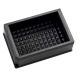 96 well reservoir, pyramid bottom, black polypropylene