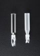 250µL Glass Big Mouth Conical Limited Volume Insert, 6x29mm, Precision-Formed Mandrel Interior, w/Bottom Spring