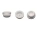 12mm White PTFE/Silicone Versa Vial Plug, PK100, CS1000
