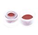 8mm Clear Snap Cap, PTFE/Butyl Rubber Lined