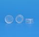 11mm Clear Poly Crimp Seal, with Molded Septum , CS1000