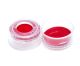 11mm Clear Poly Crimp  Seal, PTFE/Silicone/PTFE Lined [Patented]