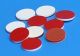 9mm x 0.040in PTFE/Red Rubber Septa