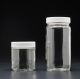 4 oz, 125mL Tall Wide Mouth Jar, 51x102mm, 48-400mm Thread, White Closure, PTFE Lined