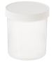 8 oz, 250mL Wide Mouth Polypropylene Jar, 65x88mm, 70-400mm Closure, F217 Lined
