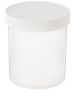 4 oz, 125mL Wide Mouth Polypropylene Jar, 53x68mm, 58-400mm Closure, Unlined