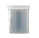 2 oz, 60mL Wide Mouth Polypropylene Jar, 49x45mm, 53-400mm Closure, Unlined - Bulk Pack