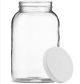 4 oz, 125mL Short Wide Mouth Jar, 60x68mm, 58-400mm PP Closure, Unlined