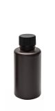 125mL Amber Narrow Mouth Bottle, 50x116mm, 28mm Closure