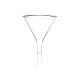Funnel,Filling,Powder,1.5in Stem,60mm