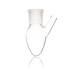 Flask Pear 10ml W/Side Tbe