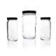Jar,Tall Ss,Clr,4Oz,Phen,P/Pv
