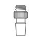 Adapter PTFE 20-400 19/22