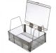 Mesh Basket with Lid 9inL x 7inW x 3inH