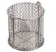 Perforated Mesh Basket with Handles 8.625inD x 8.25inH