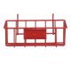 Pegboard Basket 8.36inL x 4.88inW x 3.38inH - Red