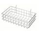 Pegboard Basket 14inL x 8inW x 4inH - Chrome