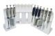 SureStand™ Pipette Stand for 3 pipettes, up to one multi-channel, acrylic