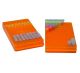 Rack, reversible, 96 x 1.5/2.0mL or 0.5mL, (113 x 199mm), Orange